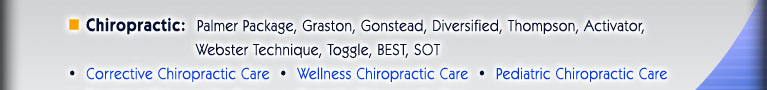 Juergens Chiropractic, Arlington Heights, IL Chiropractic: Pregnancy; Pediatrics; Kids; PAIN; Auto Accident; Car injuries; car injury treatment; Palmer Package, Gonstead, Graston, Diversified, Thompson, Webster Technique, Activator, BEST, Toggle, SOT; Corrective Chiropractic Care; Wellness Chiropractic Care; Pediatric Chiropractic Care; Pre-Natal Chiropractic Care; Geriatric Chiropractic Care; Acupuncture; Nutrition and Supplementation; Physical Therapy: Electrical Muscle Stimulation; Ultrasound; Traction; Ice Therapy; Heat Therapy; Buffalo Grove, IL; Wheeling, IL; Prospect Heights, IL; Mount Prospect, IL; Mt. Prospect, IL; Rolling Meadows, IL
